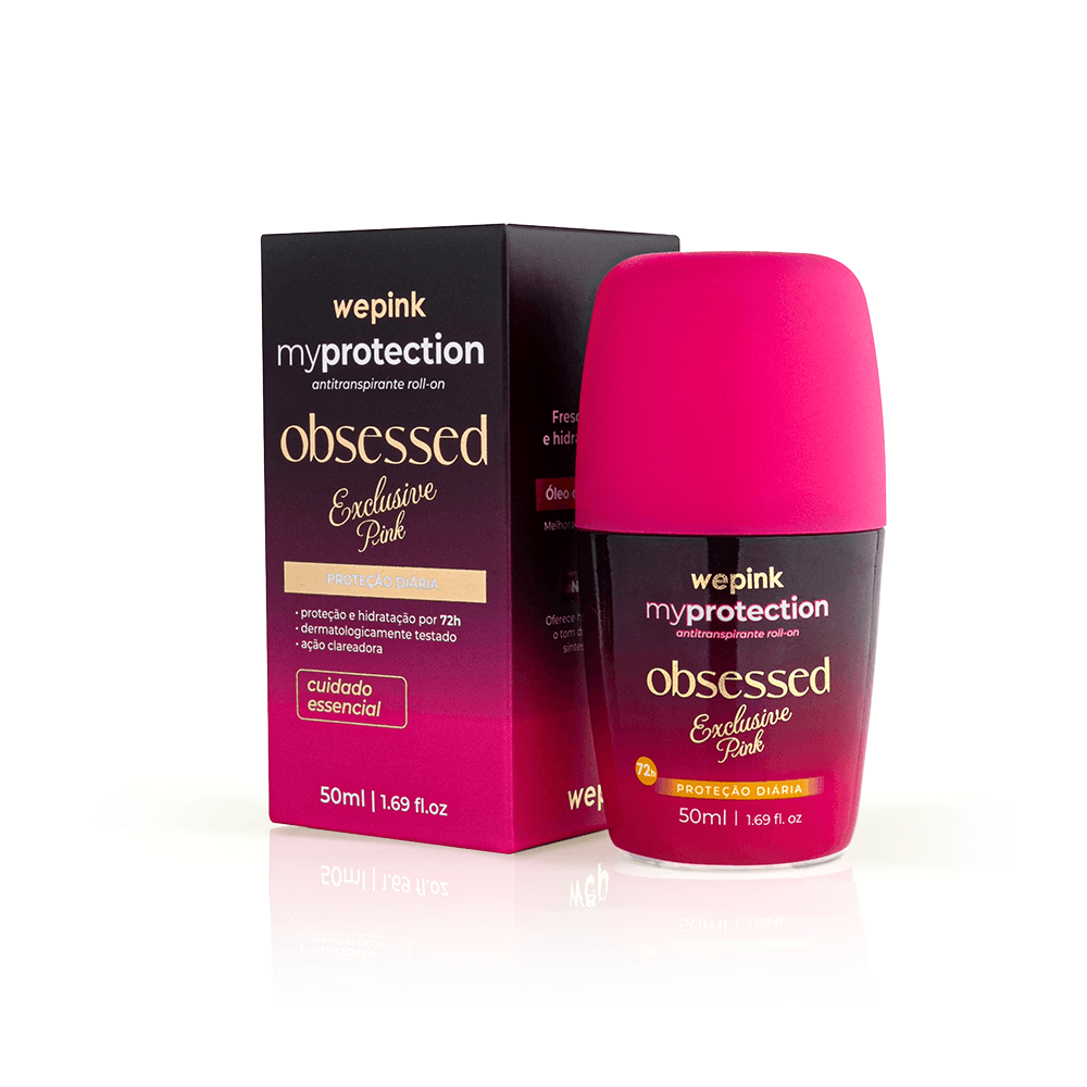 Desodorante Antitranspirante Roll-on Obsessed Exclusive Pink 50ml
